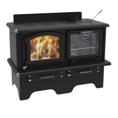 Cuisinière au bois Cuisiniere Exo, 95 000 BTU, jusqu'à 2 300 pi²