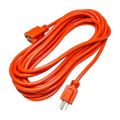 Outdoor Extension Cord - 1 Outlet - Orange - 10 m