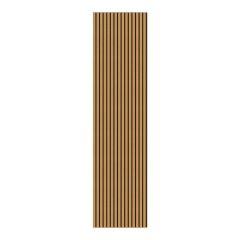 Panneau acoustique, 24" x 95", chêne, 2/pqt