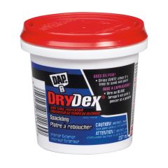 Plâtre à reboucher avec indicateur de temps de séchage, blanc, 237 ml