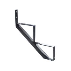 Stair Riser - 2 Steps - 22 1/2" - Black