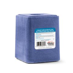Bloc de sel cobalt iodé, 20 kg, bleu