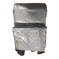 Hay Tarp - Silver/Black - 33' x 48'