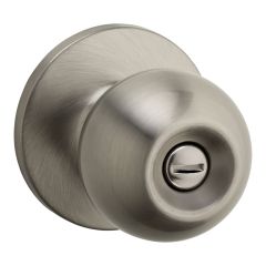Poignée ronde, Régina, intérieur, privé, nickel satiné