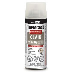 Oil Based Rust Paint Aerosol Spray - Gloss - Clear - 340 g