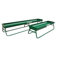 Livestock Feeding Troughs - Green - 24" x 96"