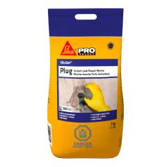 SikaSet Plug Leak Repair Mortar - Grey - 1 kg