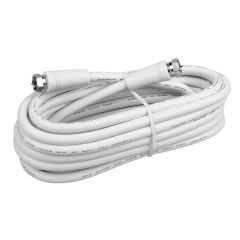 Coaxial Cable - 12 ' - White