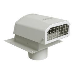 Clapet court d'évacuation mural VMAX-AF, 4", blanc