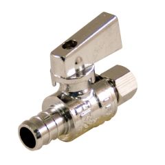 Straight ball valve