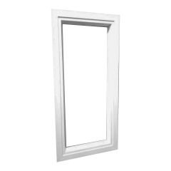 Fenêtre de cabanon, blanc, 17" x 35" x 2.5"