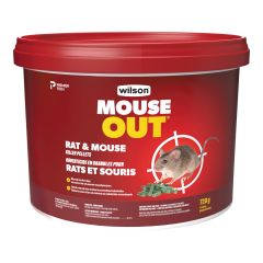 Pastilles de rodenticide pour rats et souris PREDATOR, 60 g, 12/pqt