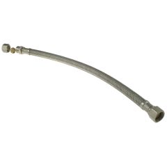 Tuyau d'alimentation tressé, 3/8" x 3/8" x 12"