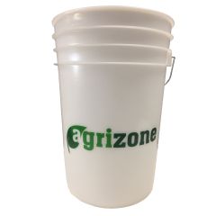 Seau gradué, plastique, grade alimentaire, 25 l