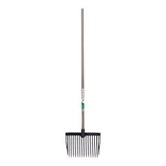 Fourche à litière 10", 16 dents, polycarbonate