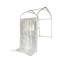 Porte latérale d'abri d'auto, 4', toile anti-UV
