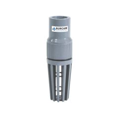 Clapet de pied, PVC, 1 1/4" FNTP