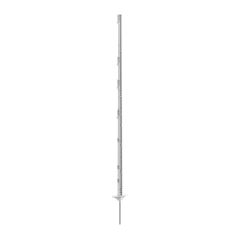 Piquet clôture électrique, blanc, 5/pqt, 61"