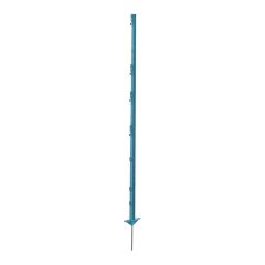 Piquet clôture électrique, turquoise, 5/pqt, 61"