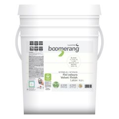 Peinture recyclée Boomerang, fini velours, clair de lune, 18,9 l