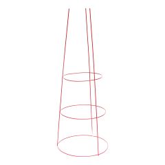Support à tomates, 42" x 14", rouge