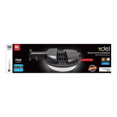 Fixture extérieure de sécurité au DEL photocellule, 58 W