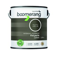 Peinture recyclée Boomerang, fini perle, 3,78 l, truffle