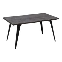 Dessus de table avec rebord naturel