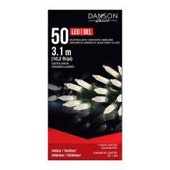 Set Of 50 M5 Lights - Warm White - 12'