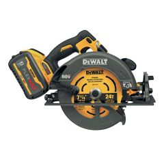 Ensemble scie circulaire avec frein sans fil, Flexvolt(MD), 7 1/4", sans balai, 60 V