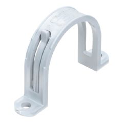 2" duct collar, central vacuum, white