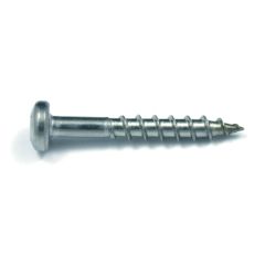 Treated Wood Screws - #6 x 1" - Stainless Steel - 100/Pkg