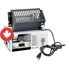 Silent stove fan