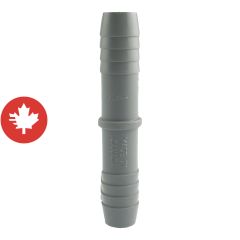 Raccord de plastique, 1/2"