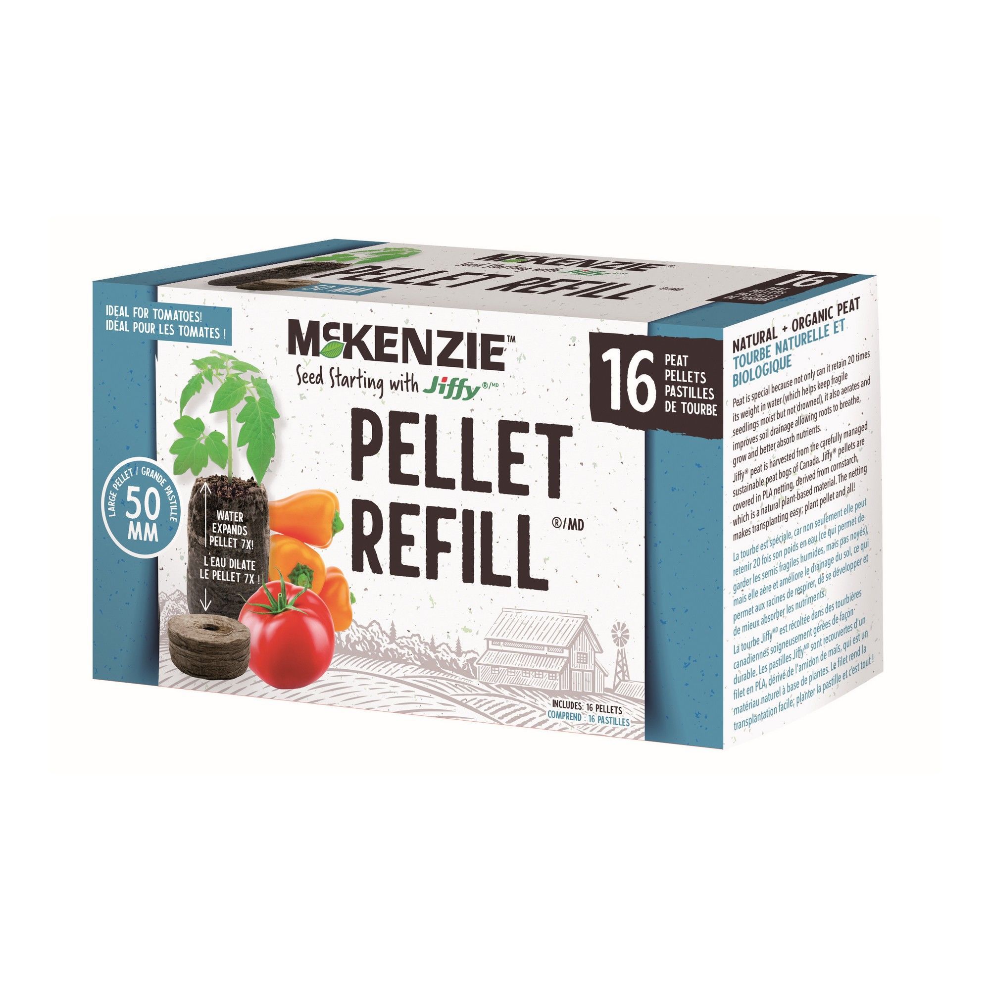 GREEN24 Lot De 50 Pastilles De Tourbe Jiffy – Pots Gonflants Pour Semis Et Boutures