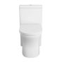 Toilette cuvette allongée Cosette par American Standard, 1 pièce, double chasse, 3,5 l/4,8 l, blanc