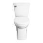 Toilette cuvette allongée Décor par American Standard, 2 pièces, chasse simple, 4,8 l, blanc