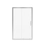 Sliding Shower Door - Connect - 45"-46.5" x 72" - Clear Glass - Chrome