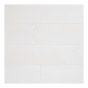 Decorative Surface Covering - Design White - 16 mm x 184 mm x 2438 mm - Covers 28.75 sq. ft
