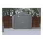 Select Storage Shed - Galvanized Steel - Charcoal Grey - 8' x 6'