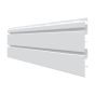 SlatWall High Strenght Polymer Interlocking Wall & Ceiling Panel - White - 6" x 8'