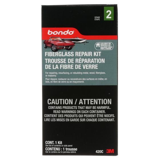Trousse de réparation à la résine renforcée de fibre de verre