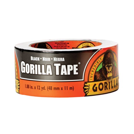 Ruban adhésif Gorilla, noir, 10 verges