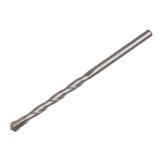 Foret de maçonnerie à tige réduite pour perceuse rotative, 1/4" x 4"