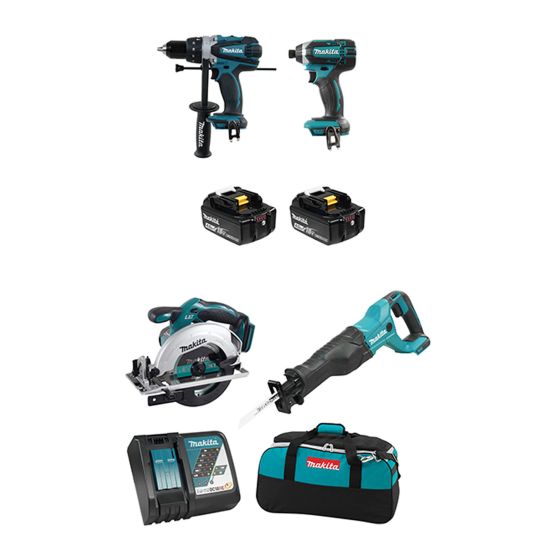 Ensemble de 4 outils 18V (4,0 Ah) LXT