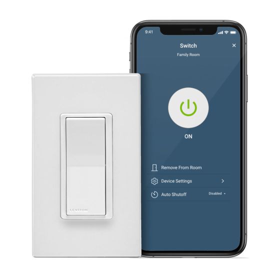 Interrupteur Decora intelligent 2ème génération 15A 120V en blanc