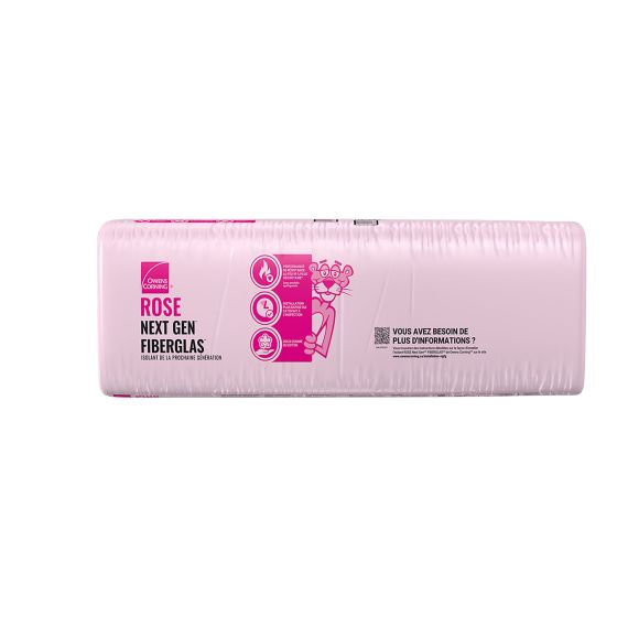 Isolant fibre de verre acoustique, 6" x 15" x 48", 80 pi²