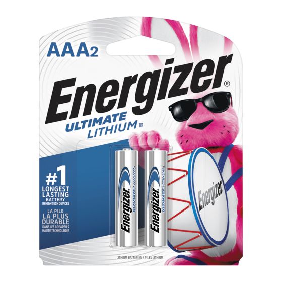 Lithium Battery - AAA - 2/Pkg