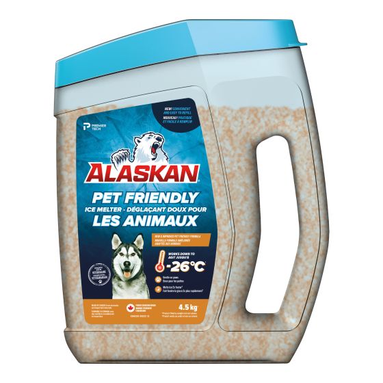 Déglaçant doux pour animaux, formule sans sel, 4,5 kg