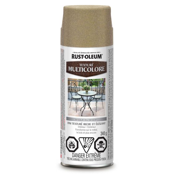Peinture en aérosol Stops Rust, fini texturé, bisque du désert, 340 g